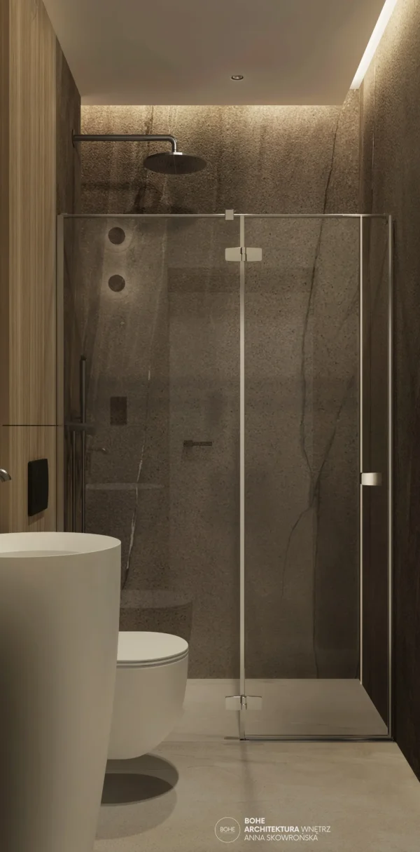 11_ architekt wnętrz premium ciemna łazienka dla gości w domu